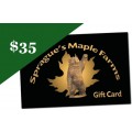Sprague's Maple Farm's $35 Gift Card
