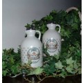(2) quart decantors of maple syrup