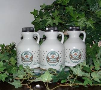 Pure Maple Syrup from New York State in 3 Pint decanters